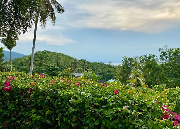 Ko Samui Seaview Pool Villa Seren With Car